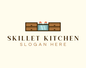 Culinary Kitchen Stove logo design