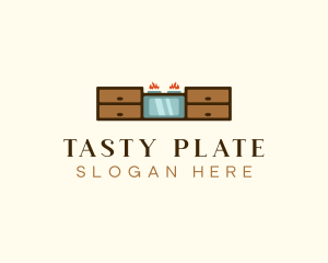 Culinary Kitchen Stove logo design