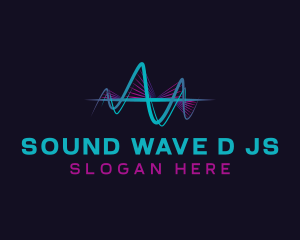 Sound Wave Equalizer logo design