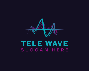 Sound Wave Equalizer logo design