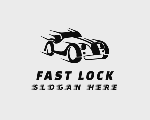 Cool Fast Car logo design