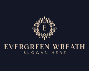 Luxury Hotel Floral logo design