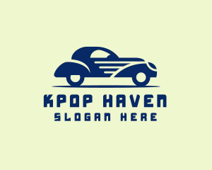 Simple Old School Car logo design