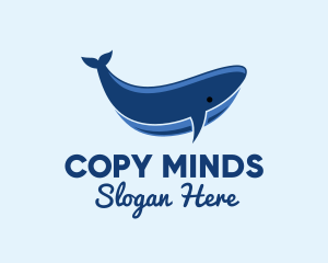 Blue Ocean Whale Logo