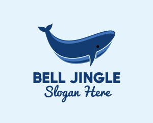 Blue Ocean Whale logo design