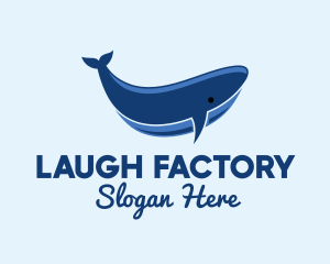 Blue Ocean Whale logo design