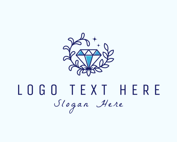 Luxury Diamond Gem logo