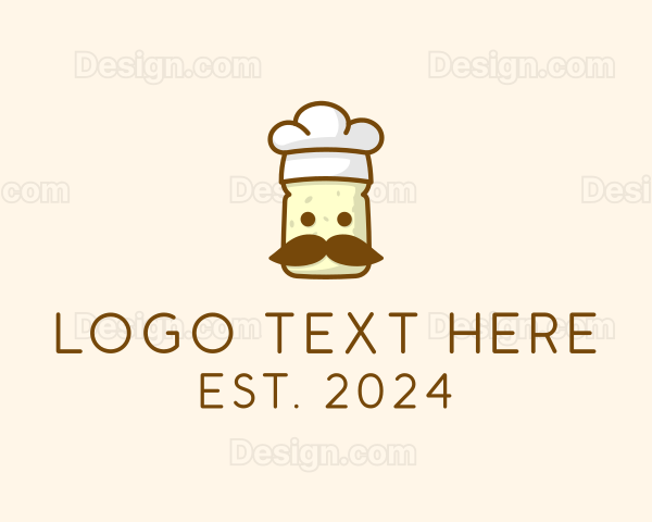 Toast Bread Chef Logo