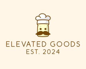 Toast Bread Chef  logo design