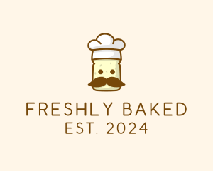 Toast Bread Chef  logo design