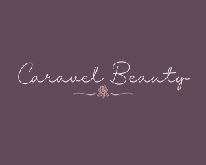 Beauty Signature Wordmark logo design