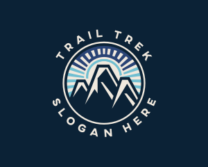 Mountain Hiking Trekking logo