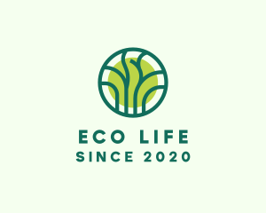 Green Eco Forest logo design