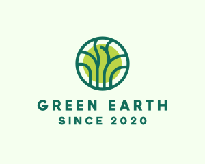 Green Eco Forest logo design