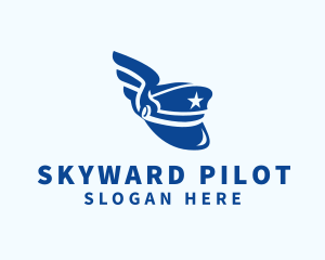 Aviation Pilot Cap logo