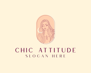 Feminine Woman Boutique  logo design