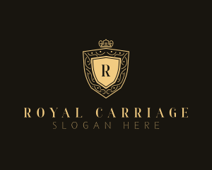 Luxury Crown Shield logo design