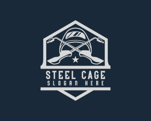 Industrial Welding Torch logo design