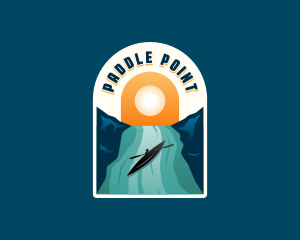 Kayak Canoe Adventure logo design