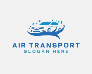 Water Splash Car Washing  logo design