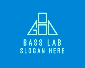 Good Lab Beaker logo design