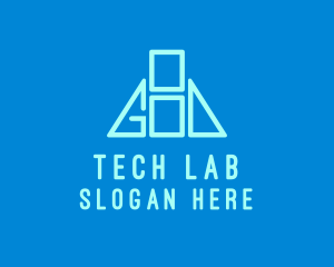 Good Lab Beaker logo design