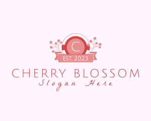 Elegant Floral Cosmetics Boutique logo design