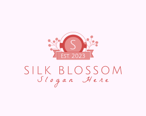 Elegant Floral Cosmetics Boutique logo design