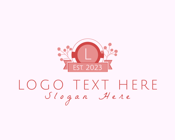 Elegant Floral Cosmetics Boutique logo