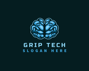 Digital Brain Tech logo design