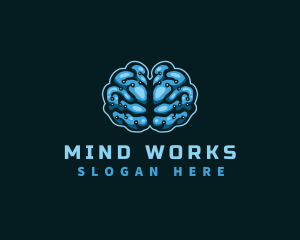 Digital Brain Tech logo design