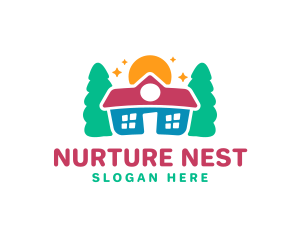 Kids Preschool Nursery logo