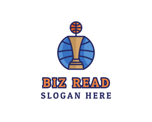 Basketball Tournament Competition Trophy logo design