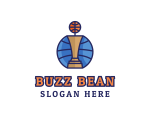 Basketball Tournament Competition Trophy logo design