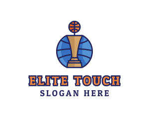 Basketball Tournament Competition Trophy logo design