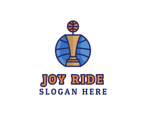 Basketball Tournament Competition Trophy logo design