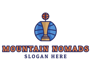 Basketball Tournament Competition Trophy logo design