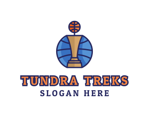 Basketball Tournament Competition Trophy logo design