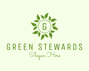 Nature Leaf Organic Boutique logo design