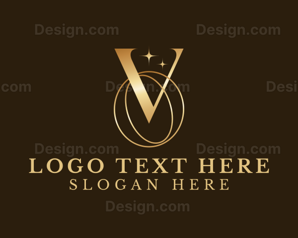 Luxury Letter VO Monogram Logo