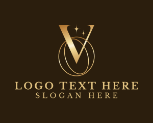 Luxury Letter VO Monogram logo