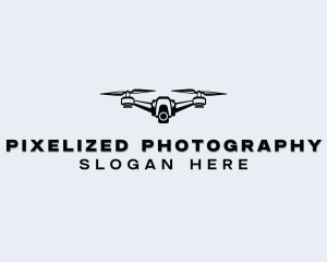 Surveillance Aerial Drone logo design