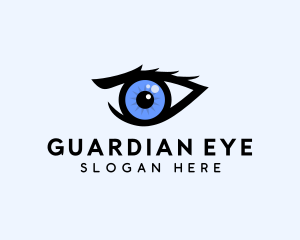 Eye Lens Optical logo design