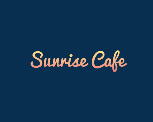 Sunset Beach Resort logo design