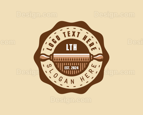 Rolling Pin Homemade Pastry Logo