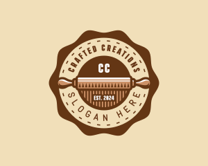 Rolling Pin Homemade Pastry logo design