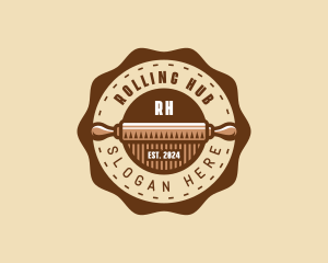 Rolling Pin Homemade Pastry logo design