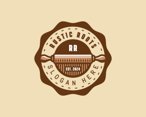 Rolling Pin Homemade Pastry logo design