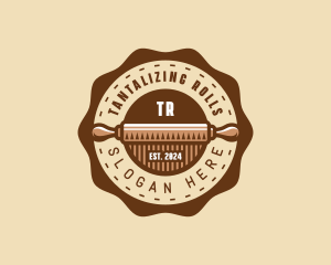 Rolling Pin Homemade Pastry logo design