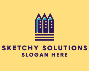 Pencil Writing Learning logo